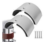 Facile regolazione 'altezza: raggiungi il comfort e la sicurezza quando lavori dall'altezza con la nostra piastra curva con gambe fisse, goditi camminare su palafitte e il movimento