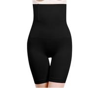 Facilitya - Pantaloni per sollevamento pancia e fianchi, pantaloncini modellanti a vita alta, mutandine modellante per sollevamento del sedere sotto il vestito taglie forti, Nero , 4XL