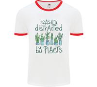 Facilmente Distracted Da Piante Botanist Divertente Uomo Ringer