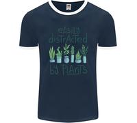 Facilmente Distracted Da Piante Botanist Divertente Uomo Ringer Fotl