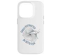 Facilmente distratto da Betta Fish Custodia per iPhone 14 Pro