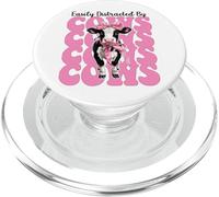 Facilmente distratto da mucche allevatore di latte mucca allevamento ragazza mamma PopSockets PopGrip per MagSafe