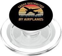 Facilmente distratto dagli aerei Vintage Retro PopSockets PopGrip per MagSafe