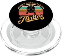 Facilmente distratto dagli amanti delle tartarughe marine in stile retrò PopSockets PopGrip per MagSafe