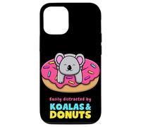 Facilmente distratto dagli amanti di koala e ciambelle Koala Bear Custodia per iPhone 12/12 Pro