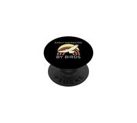 Facilmente distratto dagli uccelli ornitologia Wildlife Birder PopSockets PopGrip Adesivo
