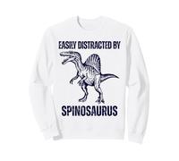 Facilmente distratto dai Bambini dei Dinosauri ruggenti retrò di Spinosaurus Felpa