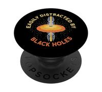 Facilmente distratto dai buchi neri - Spazio astrofisico PopSockets PopGrip Adesivo