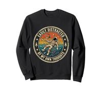 Facilmente distratto dai Miei pensieri ADHD Astronaut Space Felpa