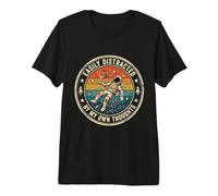 Facilmente distratto dai Miei pensieri ADHD Astronaut Space Maglietta Premium