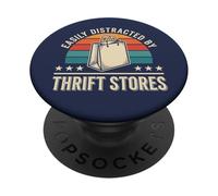 Facilmente distratto dai negozi dell'usato usato usato PopSockets PopGrip Adesivo