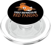 Facilmente distratto dai panda rossi Red Pandas PopSockets PopGrip per MagSafe