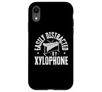 Facilmente distratto dal lettore xilofono divertente xilofono Custodia per iPhone XR