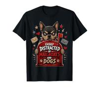 Facilmente distratto dalle Cassette della Posta e dai Cani - Maglietta