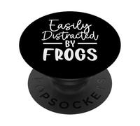 Facilmente distratto dalle rane PopSockets PopGrip Adesivo