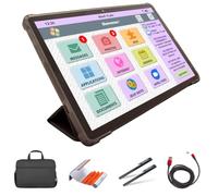 FACILOTAB - Tablet Senior - Semplice e intuitivo, ideale per Anziani - Schermo tattile molto grande adatto - Fotocamera anteriore e posteriore (Solo tavolo)