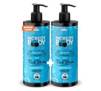 Fack Totum Set - 2 Flaconi Gel Doccia Uomo 500ml - Detergente Corpo con Patchouli ed Ebano - Con Salvia, Zenzero e Liquirizia - pH Intimo Naturale - Rinfrescante e Stimolante