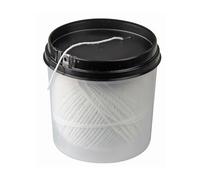 Fackelmann 12313 - Spago da cucina resistente al calore, in pratica scatola dispenser, 100 m, bianco