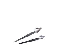 Fackelmann 15922 Set di Due cucchiai da tavola Decorare