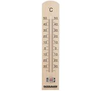 Fackelmann 16364 Tecno - Termometro in Legno, 25 cm