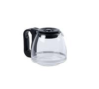 Fackelmann 20997 Caraffa Adattabile Conica, Nero, Plastica, Vetro, 16 x 15 x 14,7 cm