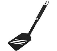 FACKELMANN 24037 - Spatola da 30 cm, paletta con pratica maniglia, paletta con funzione in plastica per pentole e padelle rivestite (colore: nero/bianco), quantità: 1 pezzo