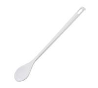 FACKELMANN 24277 Blanca - Cucchiaio da Cucina Rotondo, 31 cm, in plastica, Colore: Bianco