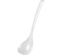 Fackelmann 24291 Blanca - Mestolo da cucina in plastica, per pentole e padelle rivestite, colore: Bianco