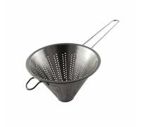 Fackelmann 28376, Colino Conico in Acciaio Inossidabile ø20cm, Colore:Argento, 20X15.5X38Cm