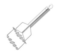 Fackelmann 40559 Schiacciapatate in Acciaio Inox di Alta qualità, Inossidabile, Argento