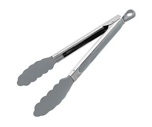 Fackelmann 41118 Pinza multiuso in acciaio inox, Grigio/ argento, 27 cm