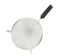 Fackelmann 42346 Scolapasta plastica/Metallo Nero/Argento 18 cm