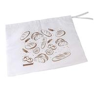 Fackelmann 43510 Musette plastica/Cotone Bianco/Multicolore 43 x 34 cm