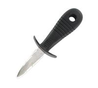 Fackelmann 43780 Coltello per ostriche, Acciaio Inossidabile, Grigio, 16 x 5 x 3,5 cm
