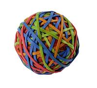 Fackelmann 59959 - Pallina con elastico, in gomma, 7 x 7 cm