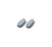 Fackelmann 686269 - Set di 2 ganci da parete adesivi in plastica, 4 cm, per strofinaccio da cucina