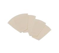 Fackelmann 9909350 - Set di 4 filtri da caffè riutilizzabili, in cotone, filtro lavabile, beige, cotone, 16,7 x 12 x 5,5 cm