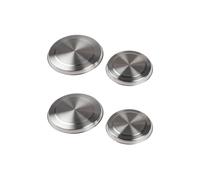 Fackelmann 9928250 9928250-Set di 2 Pezzi, Acciaio Inossidabile