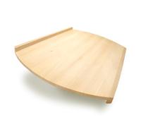 Fackelmann Asse Spianatoia, per pasta ed impasti fatti in casa, realizzato in pregiato Legno di Faggio non trattato, con Bordi Rialzati per Facilitare l'appoggio al piano di lavoro, dimensioni 38x58cm