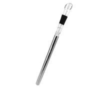 Fackelmann Barra refrigerante con versa vino, per raffreddare, filtrare e versare vino, materiali acciaio inox, plastica e silicone, dimensione montato 32x2,5 cm