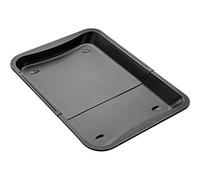 Fackelmann Black Metallic Teglia Pizza/Biscotti Estensibile, Acciaio Inossidabil
