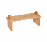 Fackelmann Camilla Gift Tagliere Vassoio Alzatina da portata in Legno di Faggio 40x16cm, Scomponibile in 3 parti, con Manici per agevolare il servizio removibili e salvaspazio