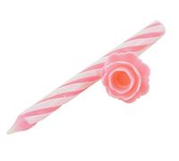 Fackelmann Candeline Compleanno con Supporti, 12 Pezzi, Plastica, Multicolore