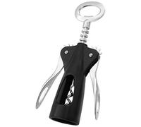 Fackelmann Cavatappi a Leva Jumbo, Acciaio, Nero