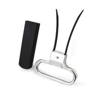 Fackelmann Cavatappi Estrattore di Sughero Professionale, Apribottiglie a due punte, materiale resistente in lega di zinco e ABS, dimensioni 11 x 5 cm