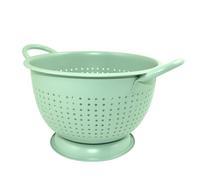 Fackelmann Colapasta extra profondo per scolare, lavare pasta, riso, verdure, materiale in acciaio inossidabile, con piede d'appoggio, dimensione Ø22 x 14 cm