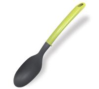 Fackelmann Cucchiaio con manico in plastica riciclata, materiale parte funzionale in nylon resistente alle alte temperature, dimensioni 32.5x7x4 cm