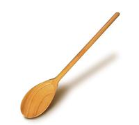 Fackelmann Cucchiaio da cucina, per mescolare e preparare sughi, salse, risotti, materiale in legno di ciliegio, dimensione 35 x 6 x 1,3 cm, Linea Ecoelegant