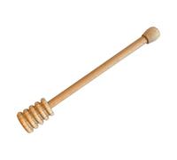 Fackelmann Cucchiaio per miele in legno di faggio FSC, Dosatore miele con scanalature per versare senza gocce, Cucchiaino naturale per miele artigianale, 16 cm circa