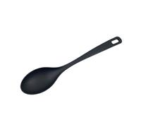 Fackelmann Cucchiaio per servire antiaderente in Nylon alto spessore, max 200°C, lavabile in lavastoviglie, dim 31 x 6,2 cm, Linea Nero